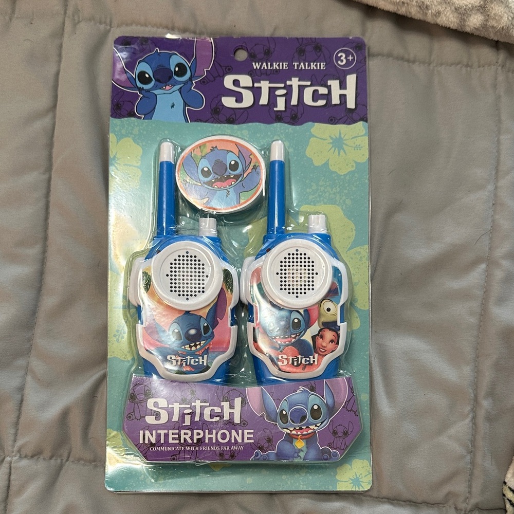 Stitch Blue Walkie Talkie Set for Kids